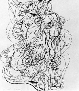 Andre Masson Automatic drawing 1924